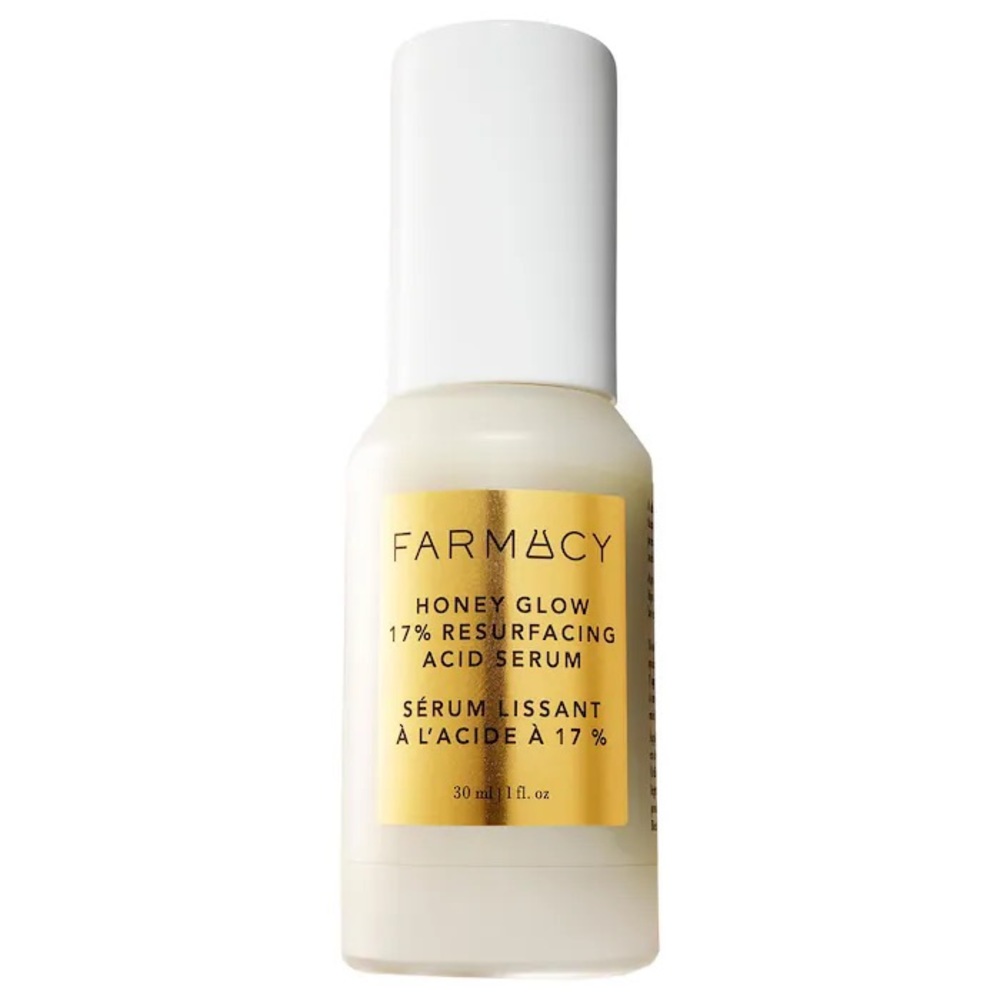 NEW! Farmacy Honey Glow 17% AHA + BHA Resurfacing Acid Serum 1oz/30ml